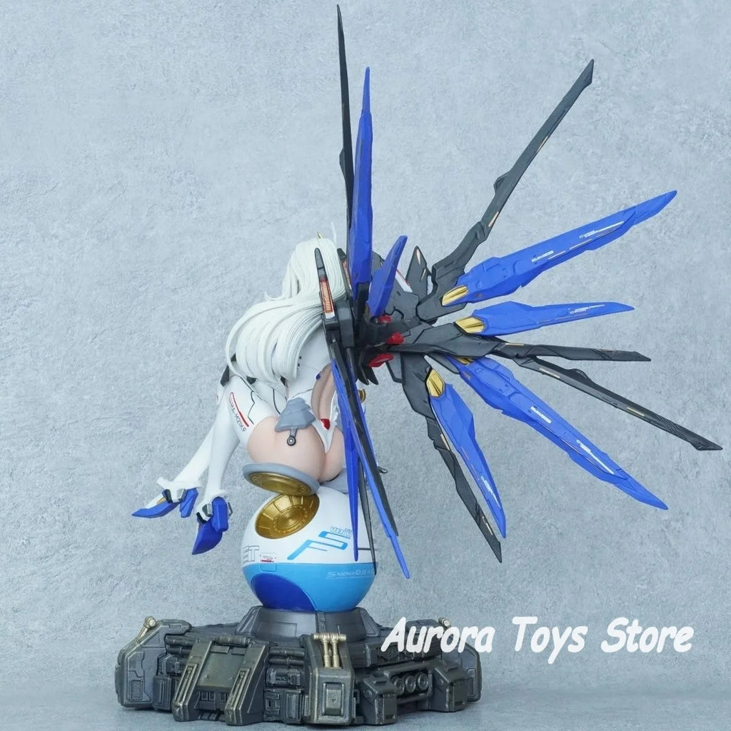 36Cm Anime Figure Mobile Suit Girl Figure GUNDAM Girl Figure Action Figures Pvc Statue Collection Model Toys Gifts