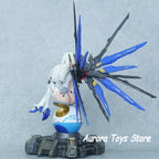 36Cm Anime Figure Mobile Suit Girl Figure GUNDAM Girl Figure Action Figures Pvc Statue Collection Model Toys Gifts