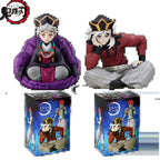 2 Kinds Anime Demon Slayer Douma Premium Chokonose Noodle Stopper Anime Figure Action Figures Collection PVC Model Toys