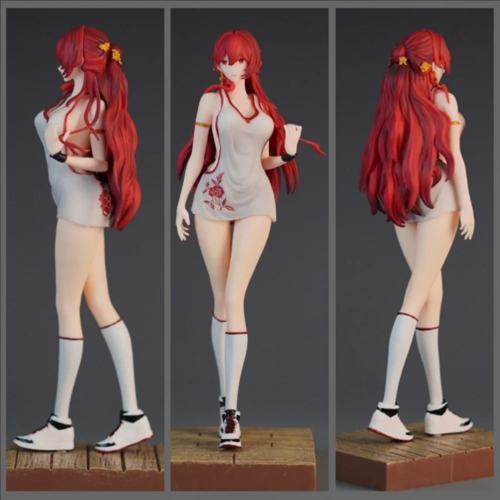 27Cm Anime Honkai: Star Rail Figures GK Himeko Action Figures PVC Collection Model Ornament Toys Birthday for Children Gifts