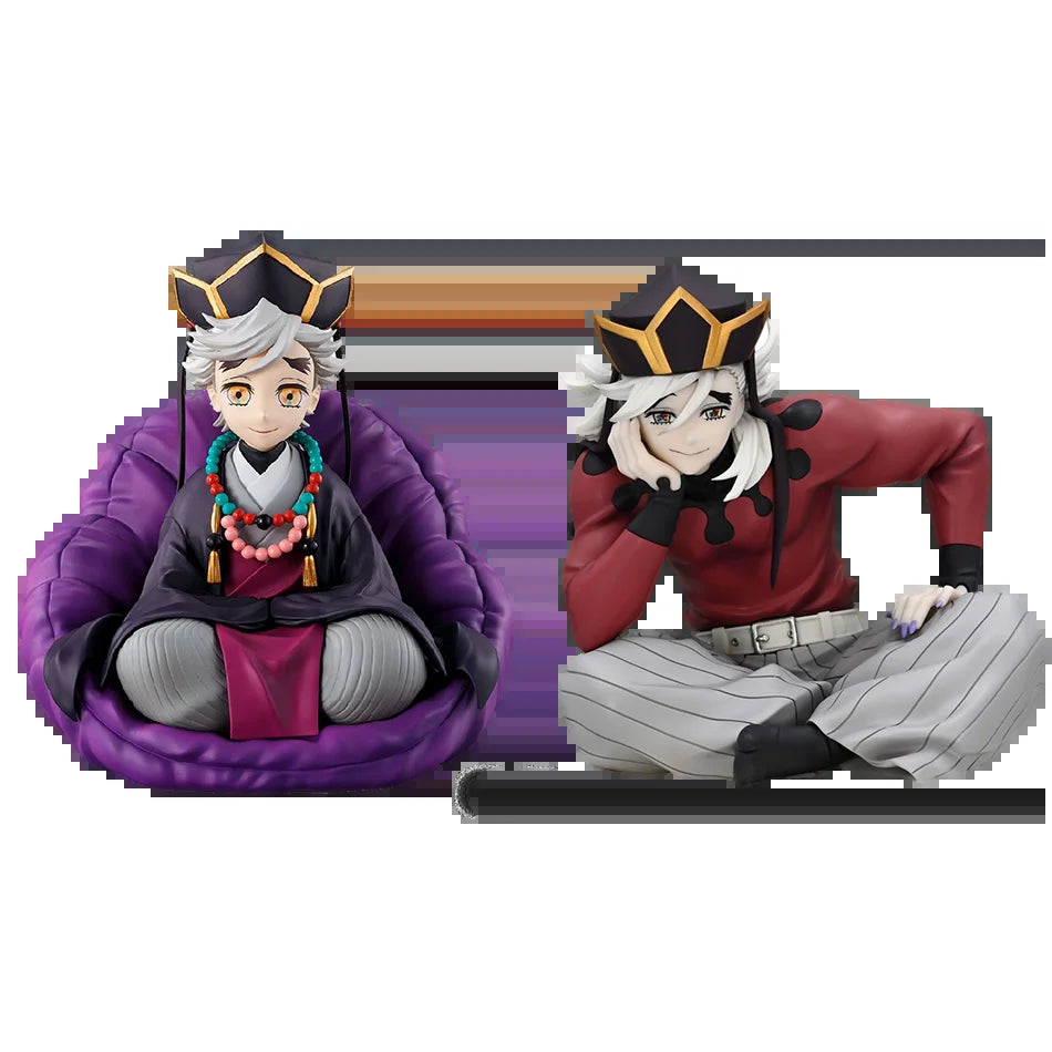2 Kinds Anime Demon Slayer Douma Premium Chokonose Noodle Stopper Anime Figure Action Figures Collection PVC Model Toys