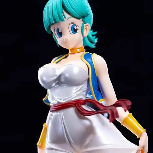 11.02In/28Cm Anime Dragon Ball Z Figure Bulma Anime Figures PVC Action Figures Collection Model Toys for Christmas Gifts