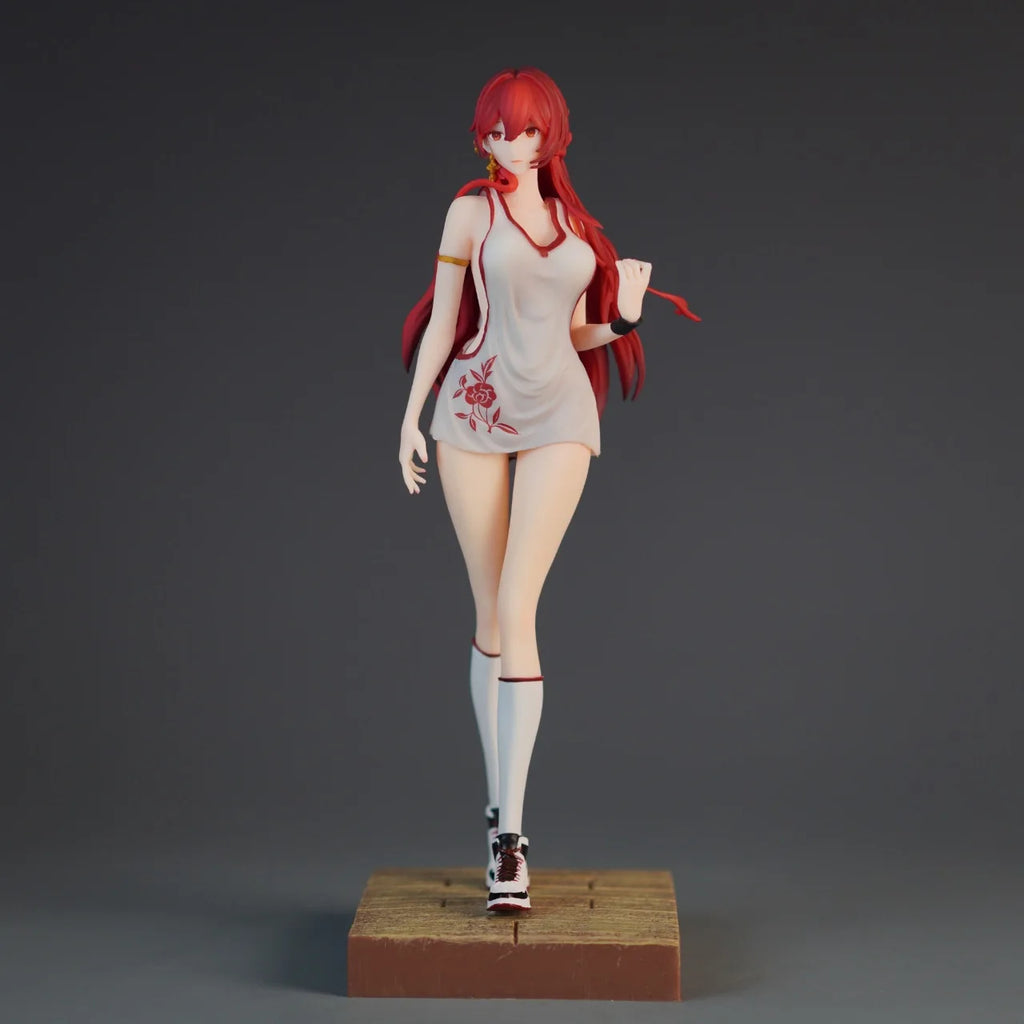 27Cm Anime Honkai: Star Rail Figures GK Himeko Action Figures PVC Collection Model Ornament Toys Birthday for Children Gifts