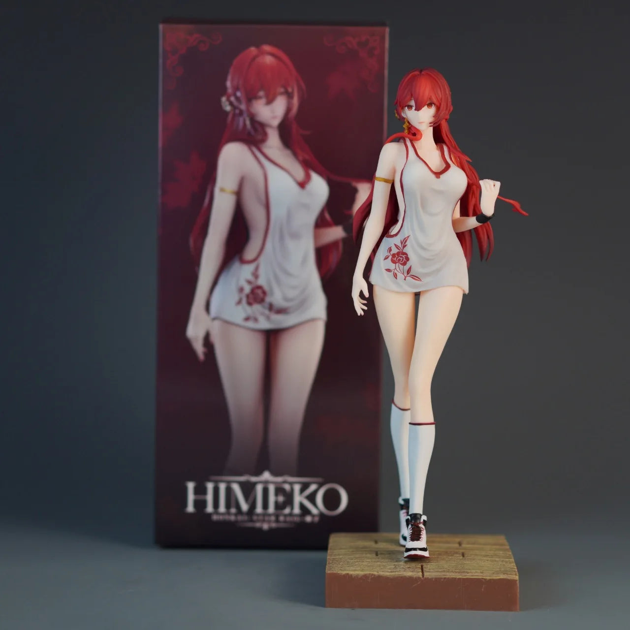27Cm Anime Honkai: Star Rail Figures GK Himeko Action Figures PVC Collection Model Ornament Toys Birthday for Children Gifts
