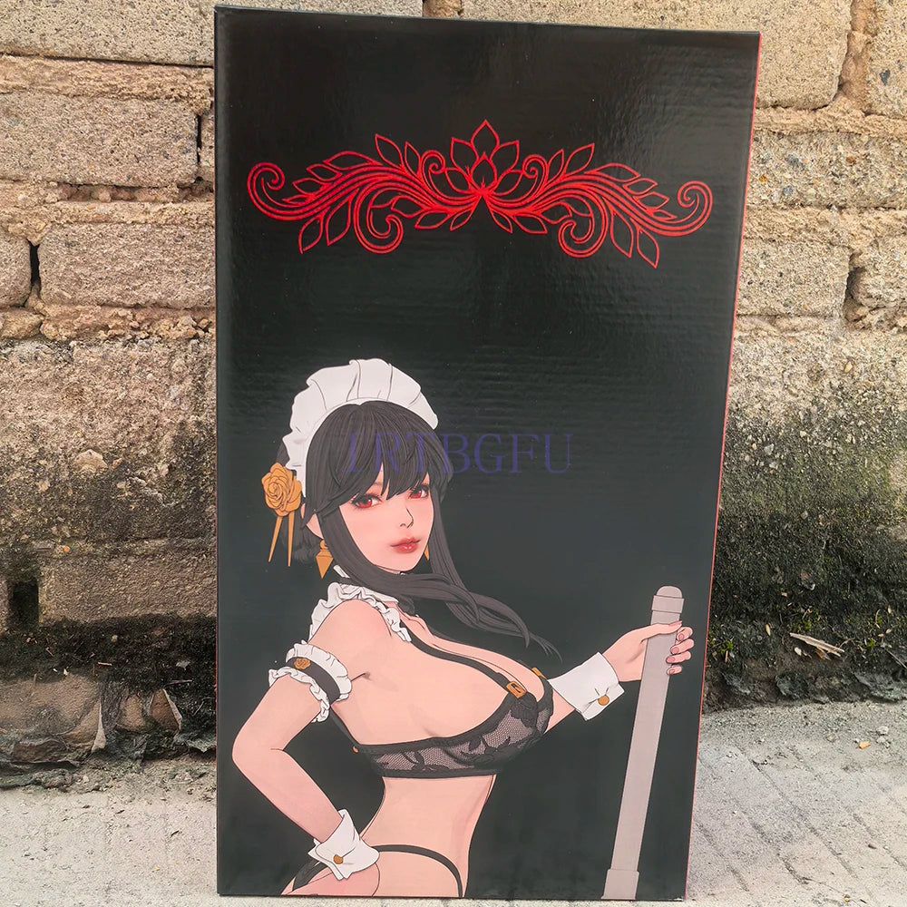 32Cm Spy × Family Yor Forger Maid Ver Chiyan Studio Girl Toy Anime Figures PVC Action Figure Toy Game Collection Model Doll
