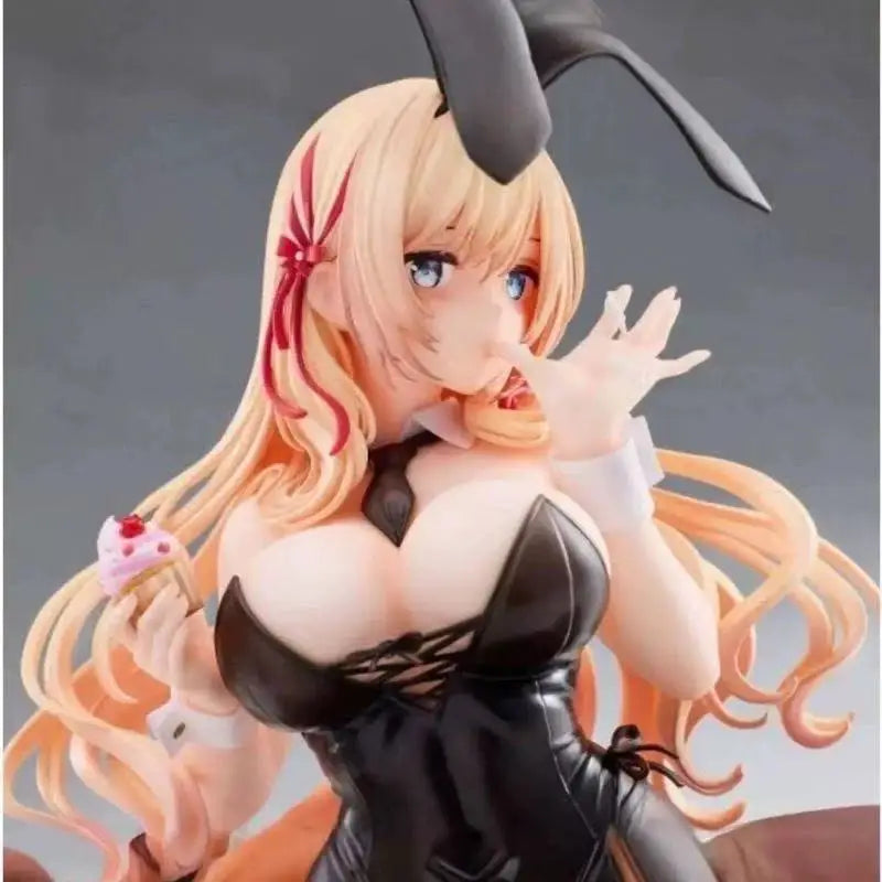Anime Ice Cream Bunny Girl Sauce 1/6 Scale Domestic Animation Hand Model Beautiful Girl Statue Decorative Collectible