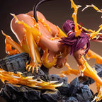 Hot 25Cm BLEACH Anime Figures Shihouin Yoruichi Figure PVC Statue Sexy Girl Model Desktop Collection Gifts Toys