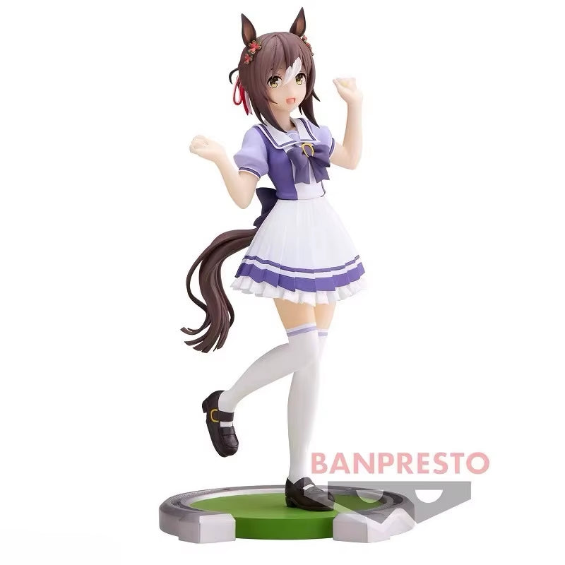 Genuine  Umamusume Pretty Derby Kitasan Black Tokai Teio Tamamo Cross MR.C.B Anime Action Figures Model Toys Gift for Kids