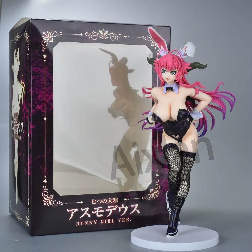 Aixlan Seven Sin Sin Figure Asmodeus 28Cm Hentail Sexy Girl PVC Action Figure Amine Adult Anime Figures 18+ Collectible Figurine