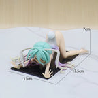 Car Phone Holder Bikini Beach Girl Cartoon Anime Cute Kanako Chest Shaking Ornaments Car Dashboard Decoration Interior