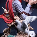 Attack on Titan Anime Figures Eren Jaeger Mikasa Ackerman Action 22CM Statue One Last Kiss Model Collect Desk Decor Toys Gifts