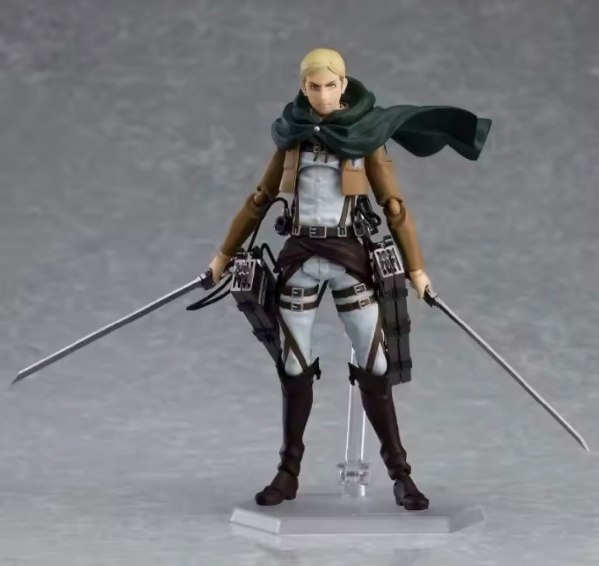 In Stock Figma 446 Max Factory Attack on Titan Commander Erwin Erwin Smith Anime Action Figures Anime Action Figures Toys