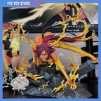 Hot 25Cm BLEACH Anime Figures Shihouin Yoruichi Figure PVC Statue Sexy Girl Model Desktop Collection Gifts Toys