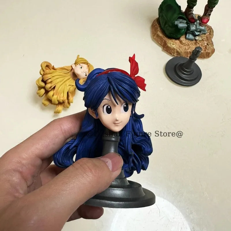 Dragon Ball Z Figurine Lunch Action Figure 3 Heads Toys 30Cm PVC Anime Collection Ranchi Lunch Figures Statue Model Doll Gifts