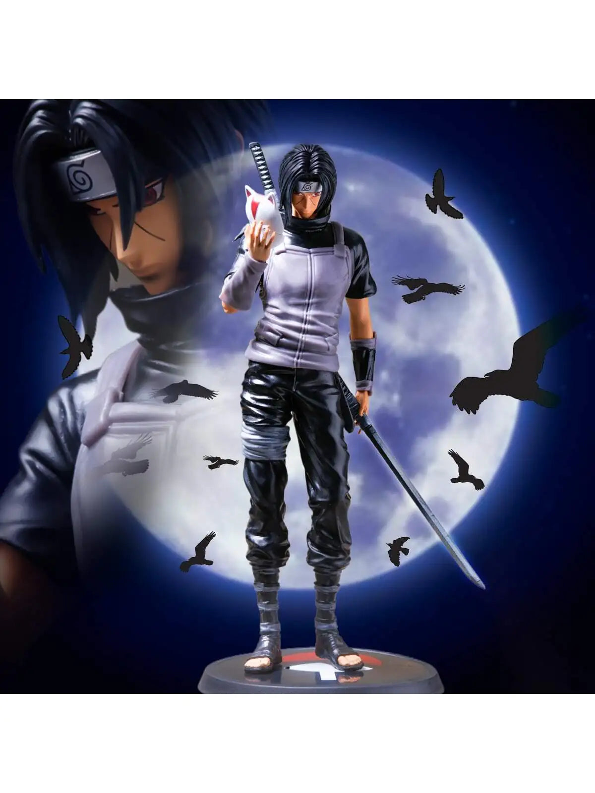 NARUTO ITACHI Model Sculpture, Anime Peripherals, Figures, Home Decorations, Small Gifts, Christmas Gifts