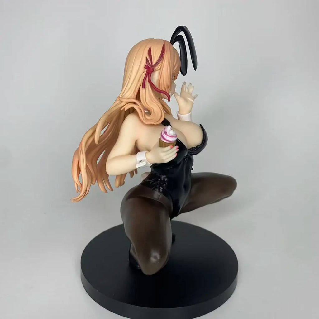 Anime Ice Cream Bunny Girl Sauce 1/6 Scale Domestic Animation Hand Model Beautiful Girl Statue Decorative Collectible