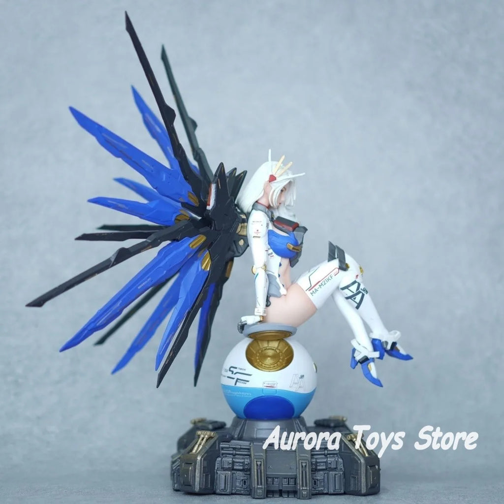 36Cm Anime Figure Mobile Suit Girl Figure GUNDAM Girl Figure Action Figures Pvc Statue Collection Model Toys Gifts