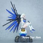36Cm Anime Figure Mobile Suit Girl Figure GUNDAM Girl Figure Action Figures Pvc Statue Collection Model Toys Gifts
