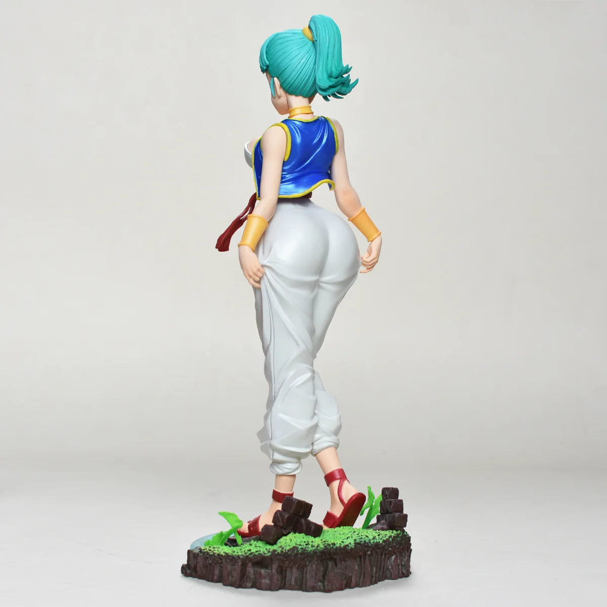 11.02In/28Cm Anime Dragon Ball Z Figure Bulma Anime Figures PVC Action Figures Collection Model Toys for Christmas Gifts