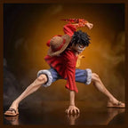 Anime Figures One Piece Monkey D. Luffy 18Cm Luffy Figures Battle Style Action Collection PVC Model Doll Toys Kid Birthday Gifts
