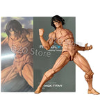 Kaiyodo Armored Titan Figures Revoltech AMAZING YAMAGUCHI Attack on Titan Eren Jaeger Anime Action Figures Ko Model Toys Gift