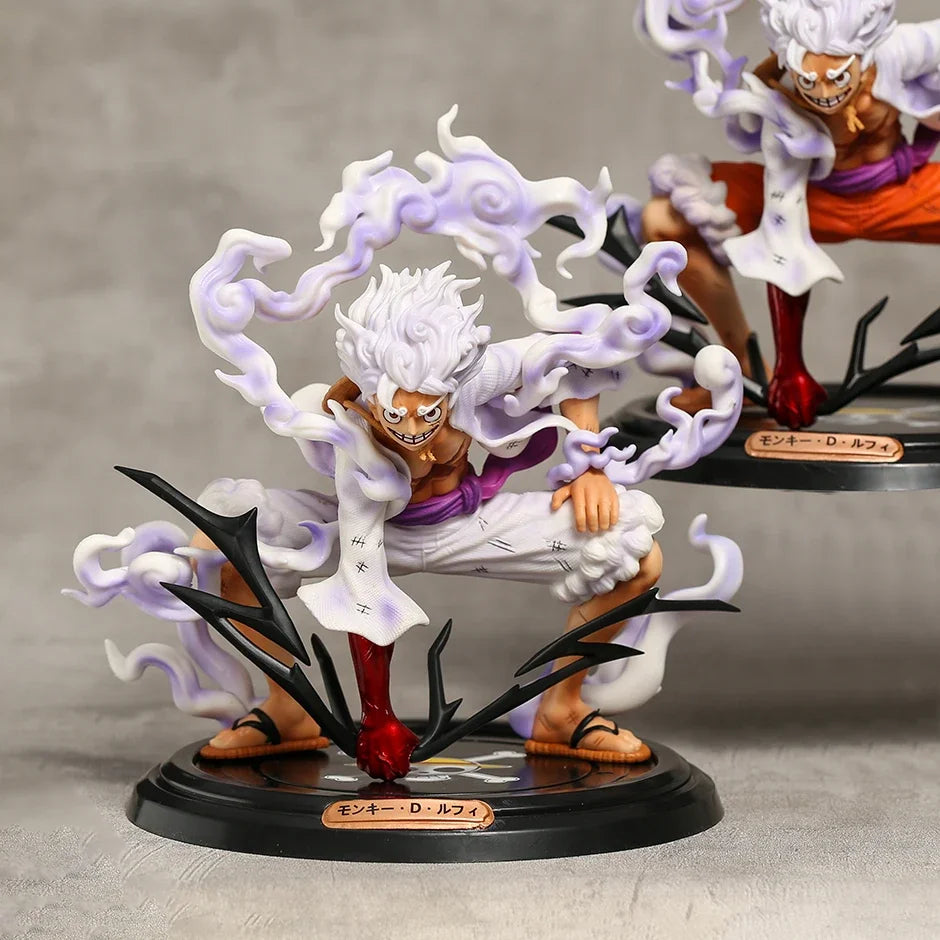 20Cm One Piece Gear Fifth 5 Sun God Nika Luffy Excellent Figure Anime Model Statue Toy Collectibles Gift
