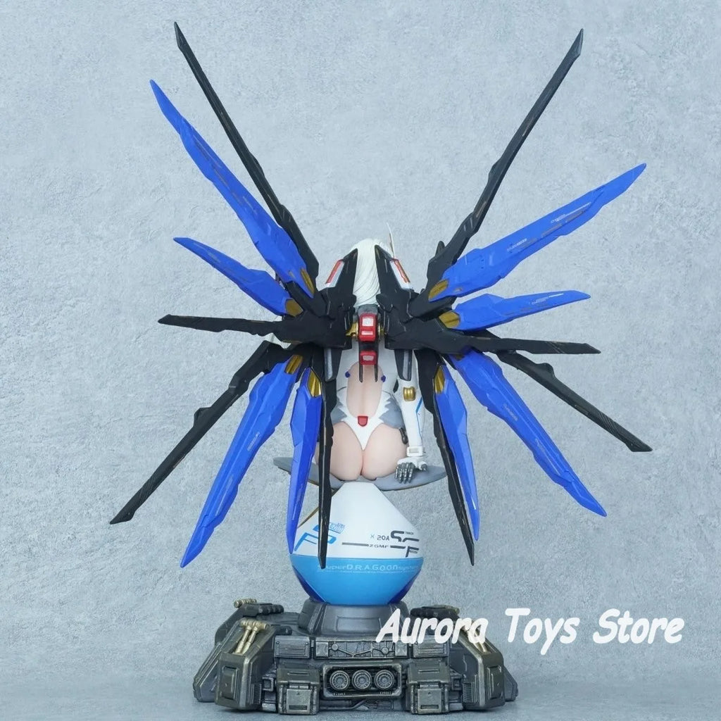 36Cm Anime Figure Mobile Suit Girl Figure GUNDAM Girl Figure Action Figures Pvc Statue Collection Model Toys Gifts
