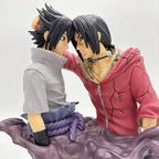 Naruto Uchiha Sasuke Itachi GK PVC Action Figures Anime Figure Brother Reconciliation Figurine Collectible Model Toys Doll Gift